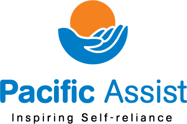 Pacific Assist logo — inspiring self-reliance